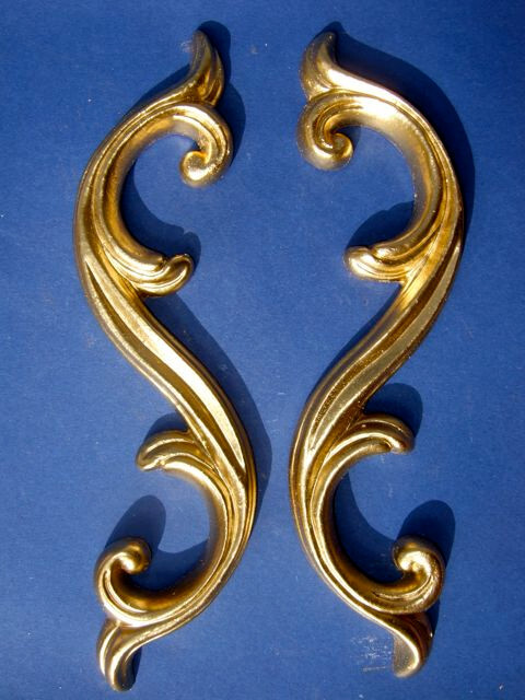 Gypsum Stucco Ornament 'Pleasure Castle Arch' In White, Gold, Silver Etc. Relief