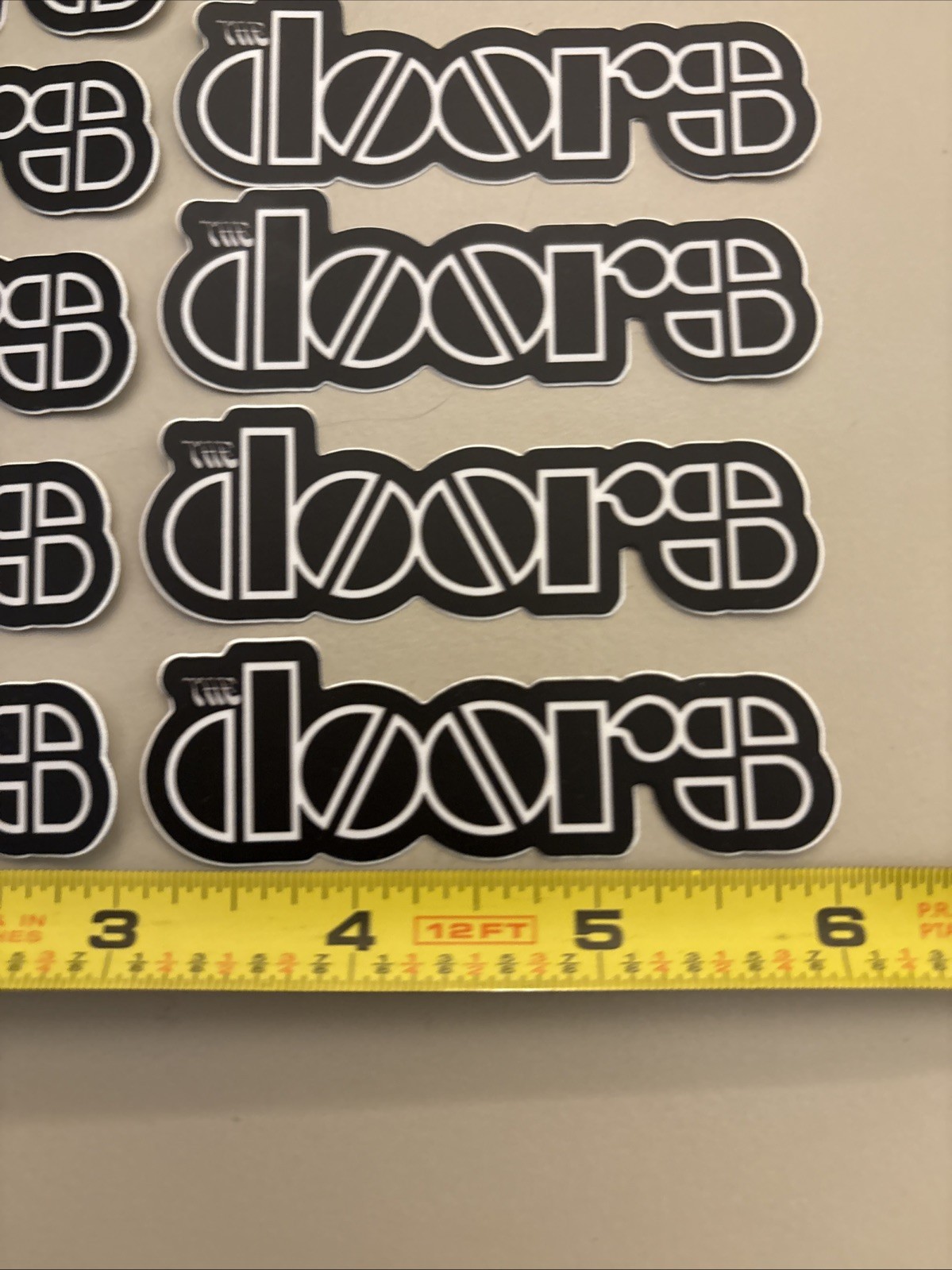 The Doors – Decal band – 10 Pc Sticker Pack High Quality Dishwasher Safe Mug Car