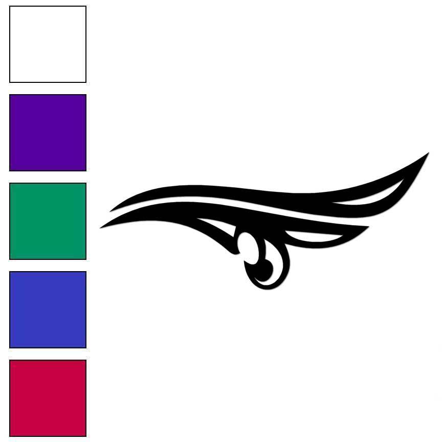 Pinstripe Design Flourish, Vinyl Decal Sticker, Multiple Colors & Sizes #7492