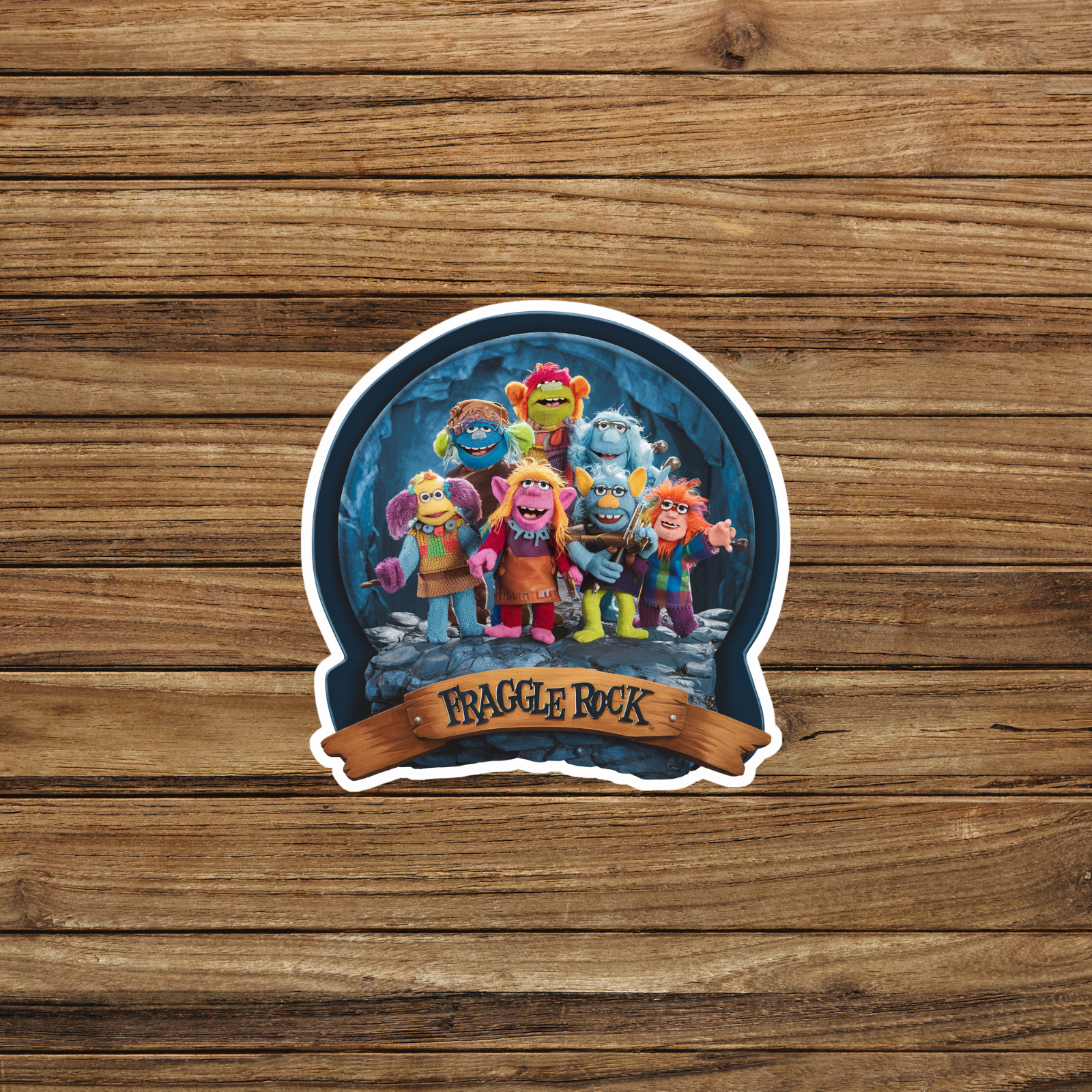 Fraggle Rock Retro 80s TV Show Cartoon Jim Henson Puppet Sticker Decal #2503
