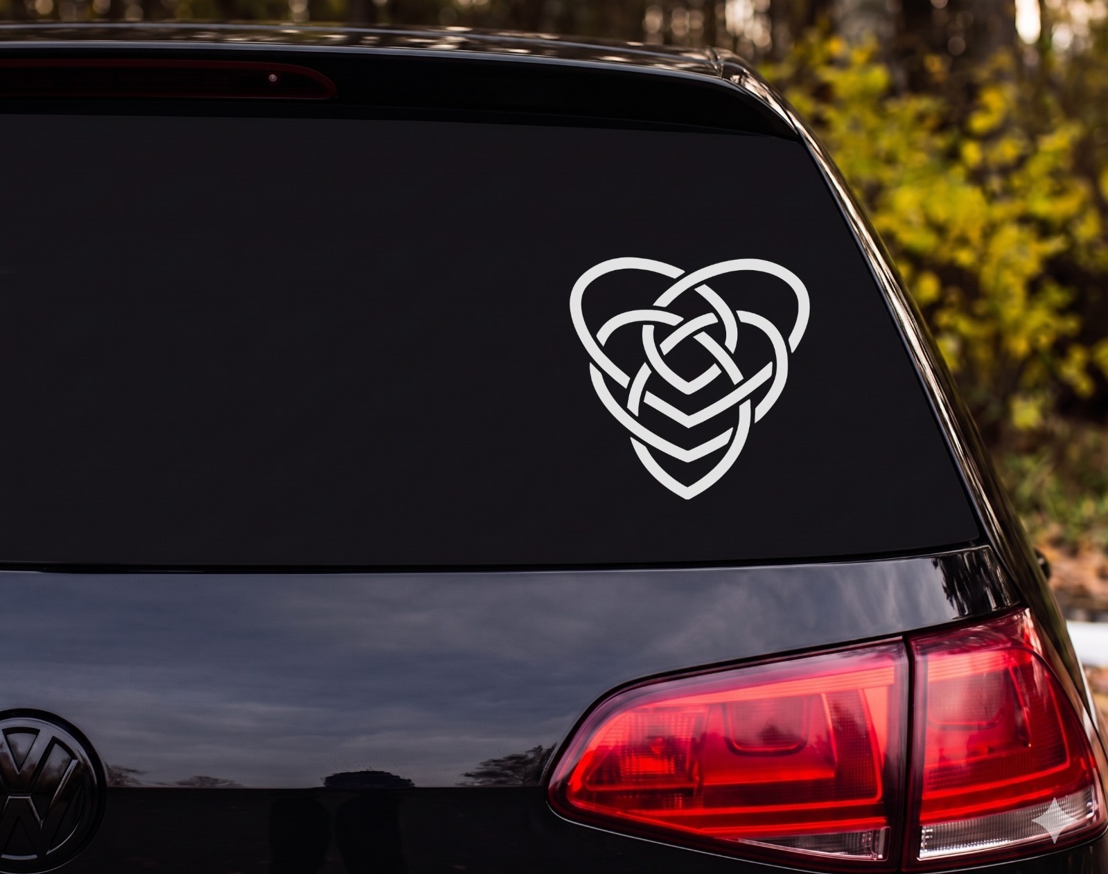 Celtic Motherhood Knot Vinyl Decal Sticker Custom Wall Laptop | Mom Gift