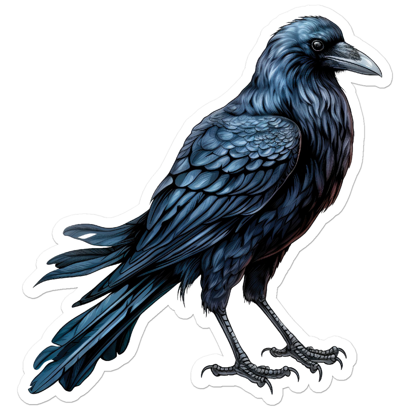 Raven Crow – Vinyl Decal Sticker – Car Window Laptop – ebn11162