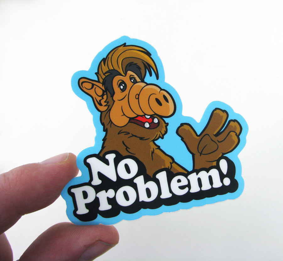 80s Sticker Set – Transformers, ET, ALF, Star Wars, Gremlin Decals – Car, Laptop