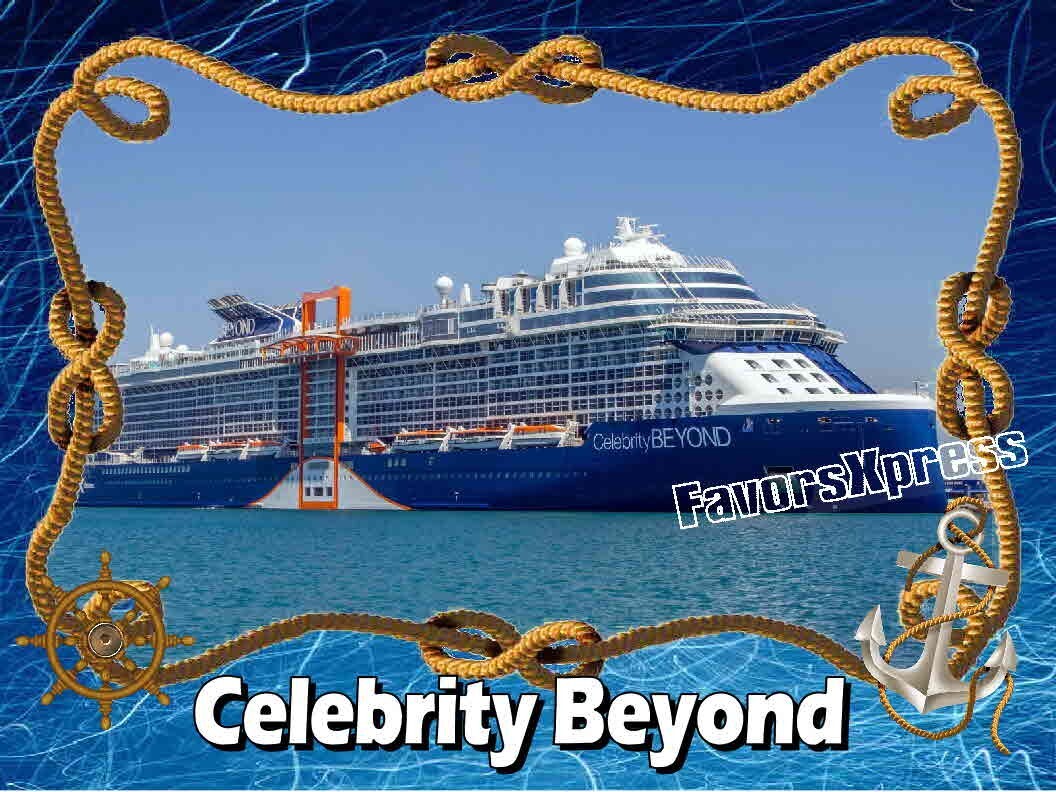 CELEBRITY BEYOND CRUISE SHIP PHOTO MAGNET 4 X 3 INCHES