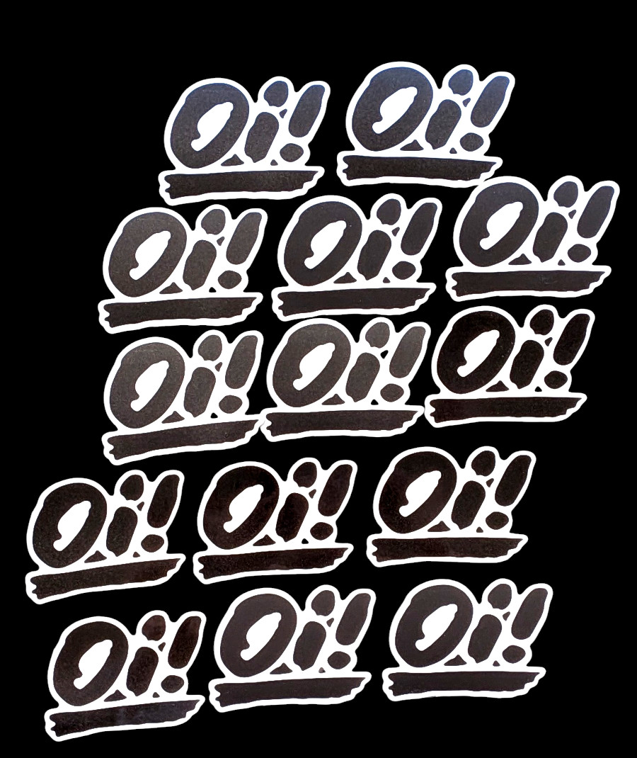 Oi Stickers, Oi Decals, Punk Rock
