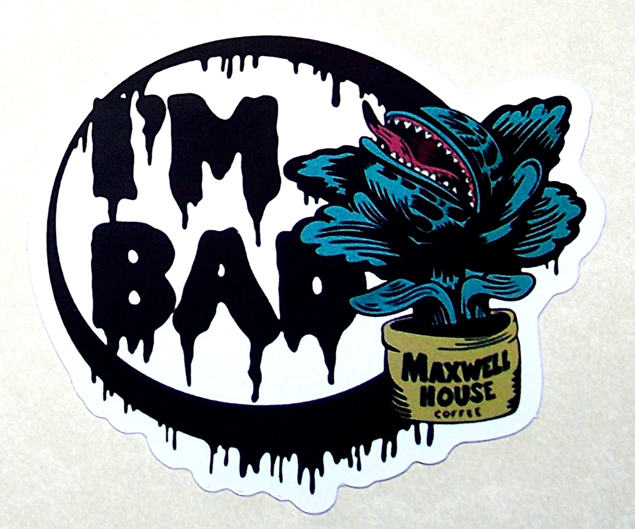 LITTLE SHOP OF HORRORS – Cut Sticker Decal Movie Horror Film Comedy Audrey II