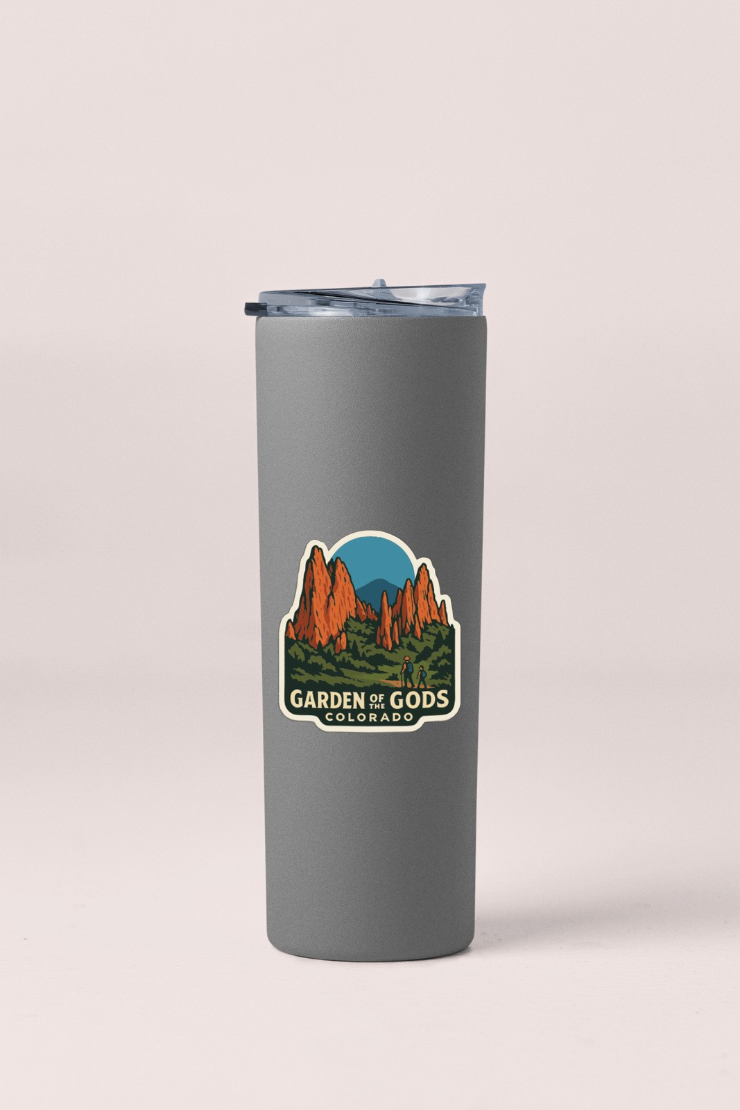Garden of the Gods Colorado Sticker Decal Vinyl Die-Cut Symbolic Landmark Design