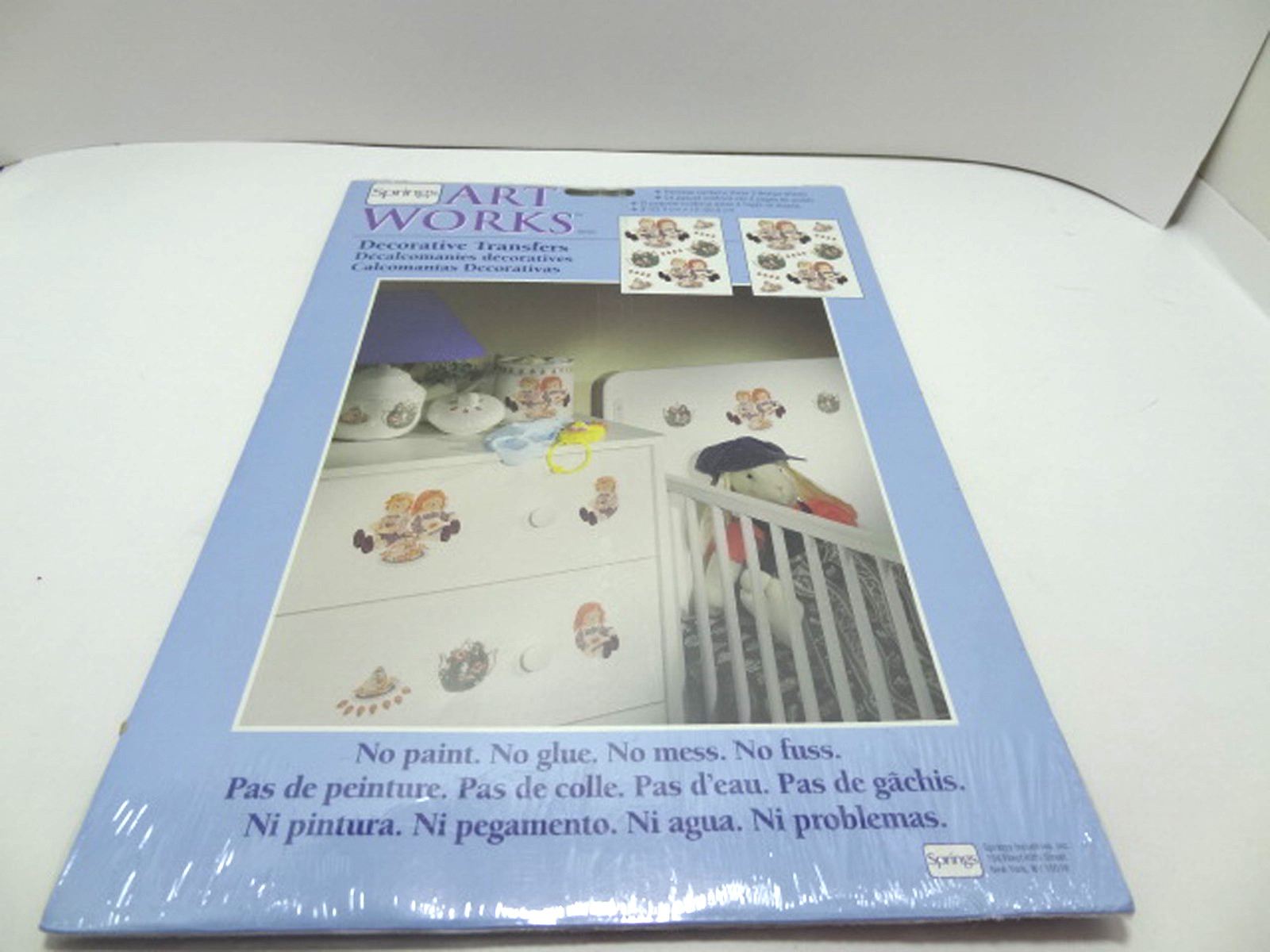 Sweet Cakes #76679 Springs Art Works Decorative Transfers VTG sealed Raggedy