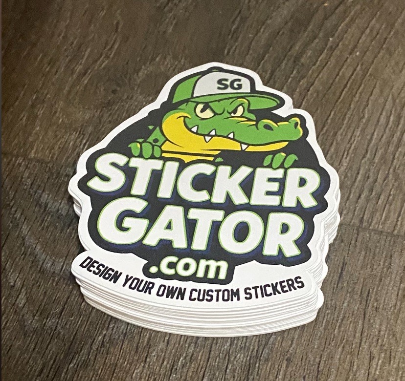 Custom Vinyl Stickers/ Die Cut Stickers/ Logo Stickers/ Bulk Stickers 6mil thick