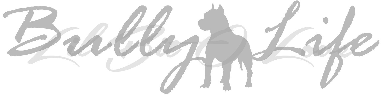 BULLY LIFE VINYL DECAL 22.5 X 5.6 AUTO PIT BULL PET DOG STICKER CAR WINDOW