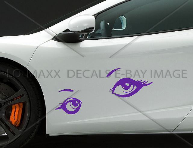 Woman Eyes Beautiful Car Home Decor Fashion Beauty Salon Die Cut Vinyl Decal