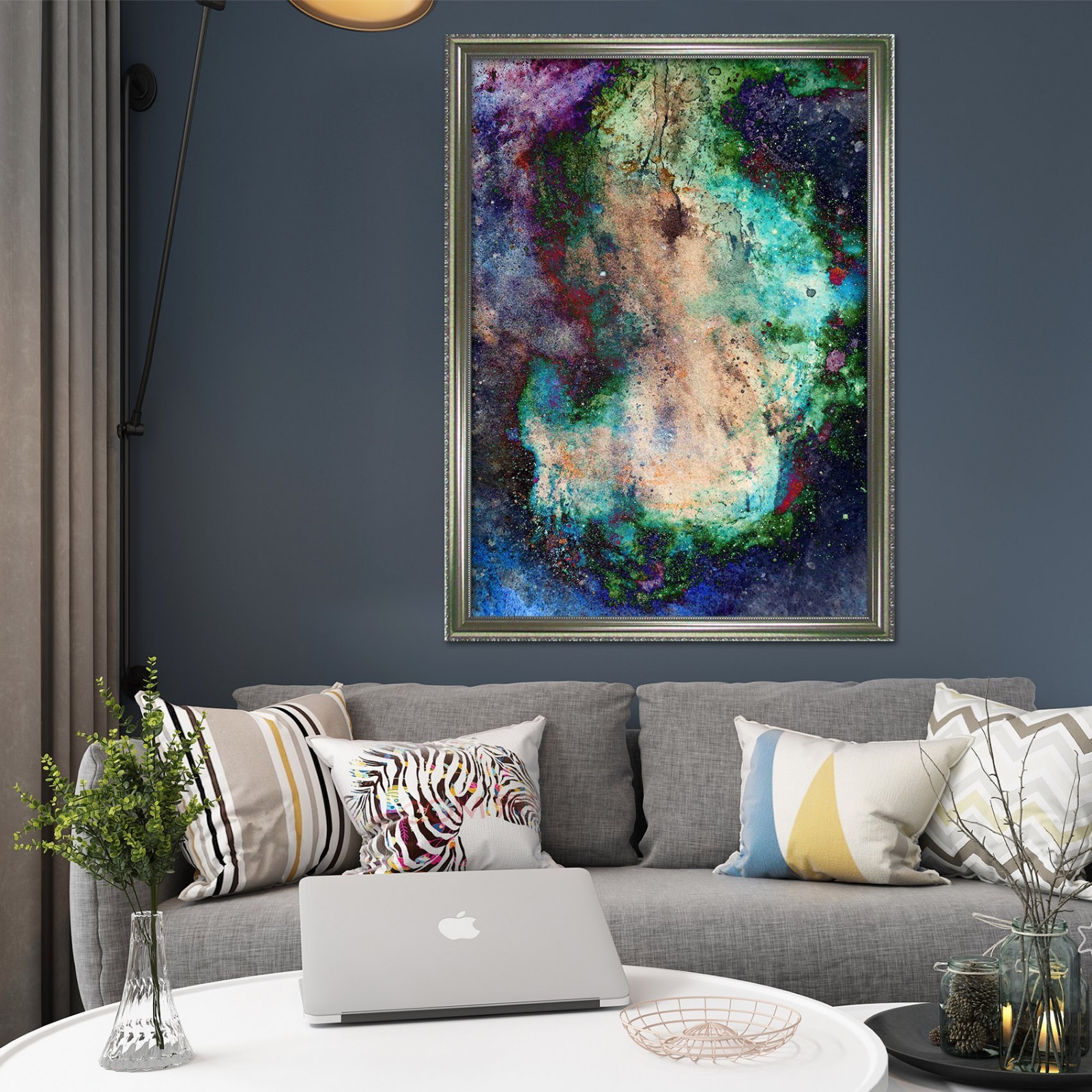 3D Abstract Art 6355 Fake Framed Poster Home Decor Print Painting Unique Art
