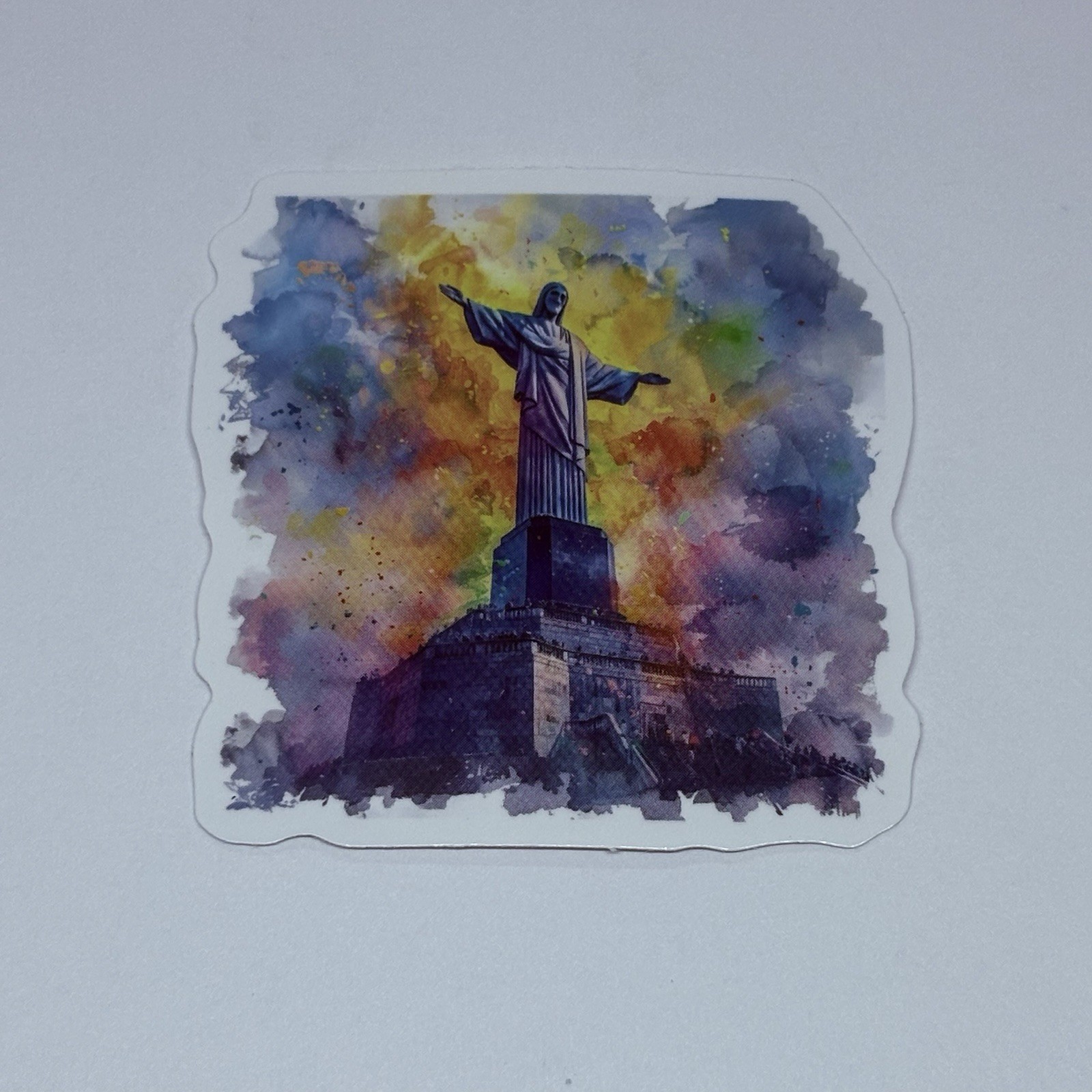 Christ The Redeemer Sticker Brazil Travel City Art Decal Vinyl Paint Style Tc9