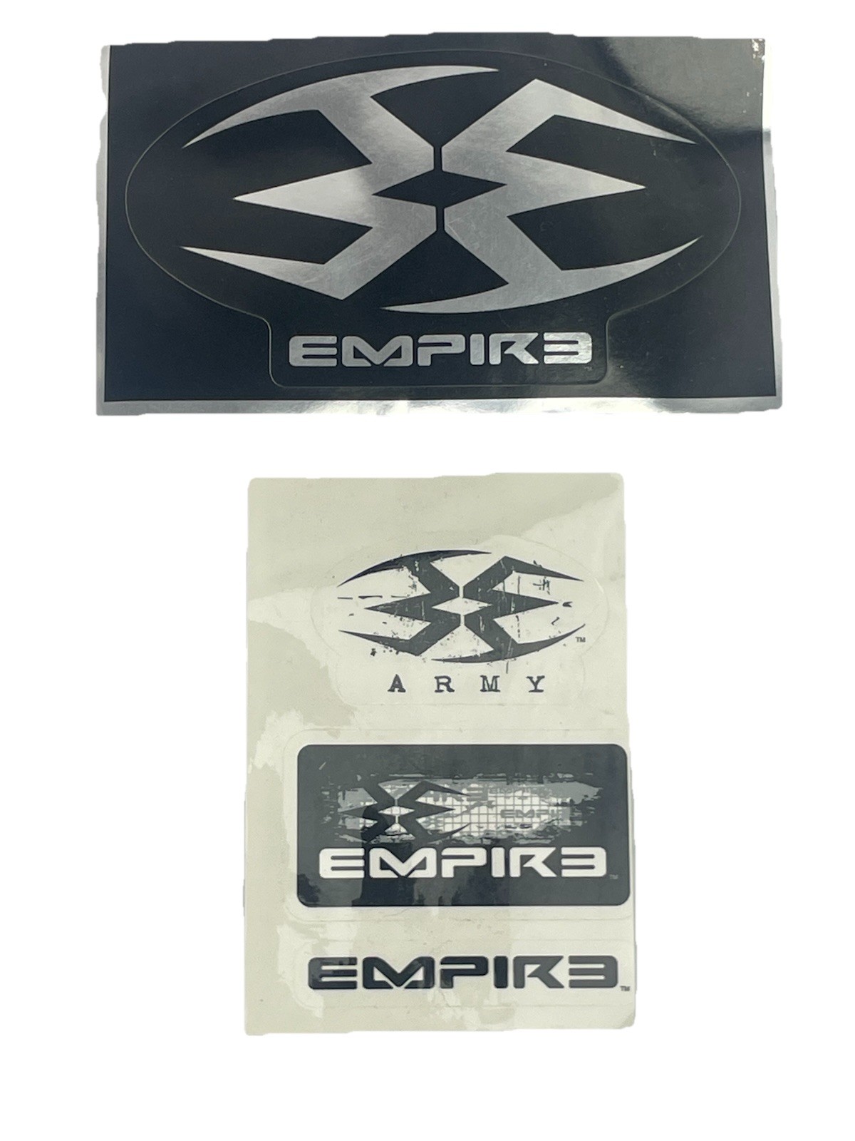⭐ Empire Paintball / Empire Army Logo Sticker Decal Promo Lot Old Store Stock ⭐