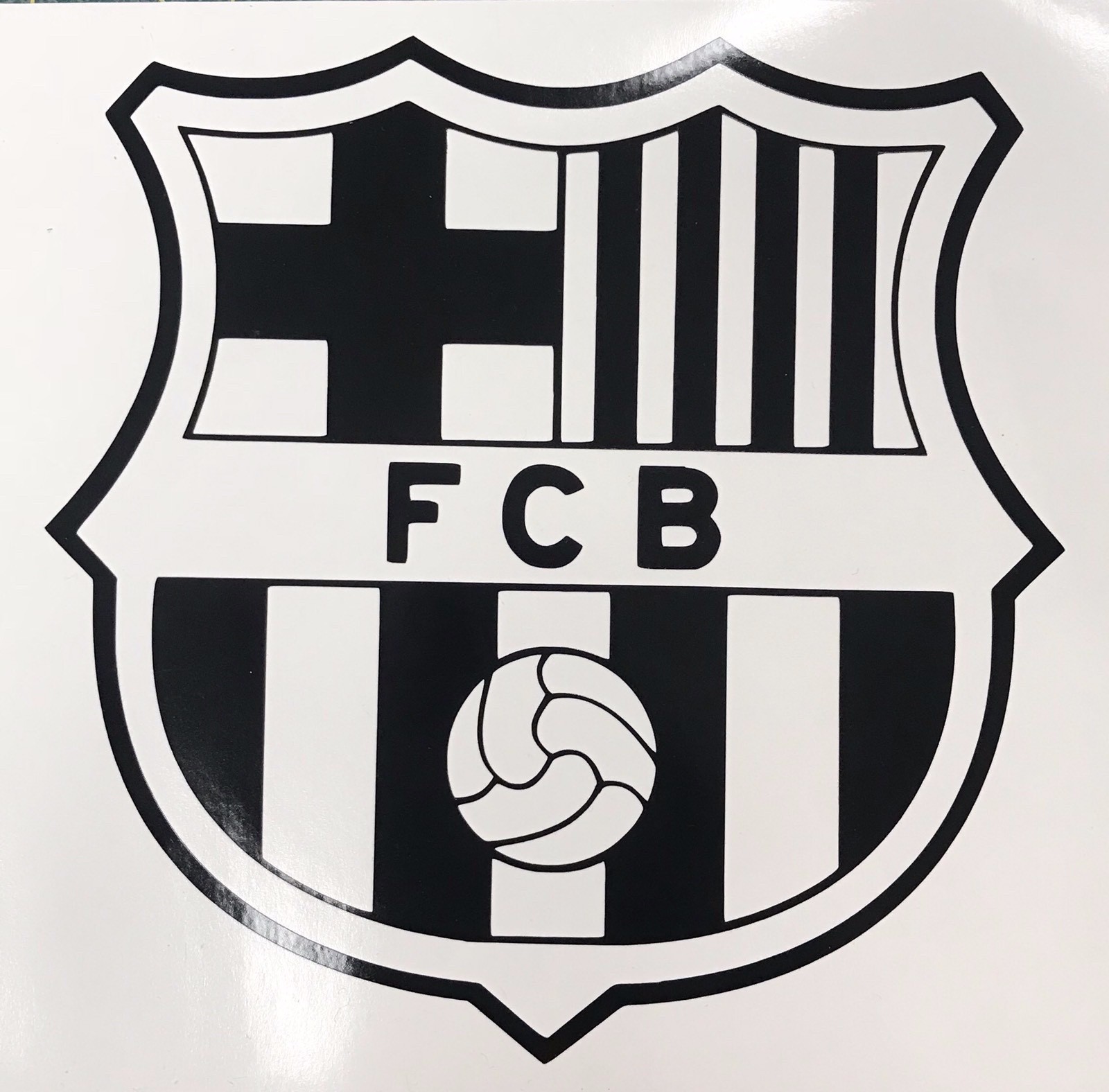 FC BARCELONA Logo Soccer Football Car Window Vinyl Decal Sticker 5”x5"