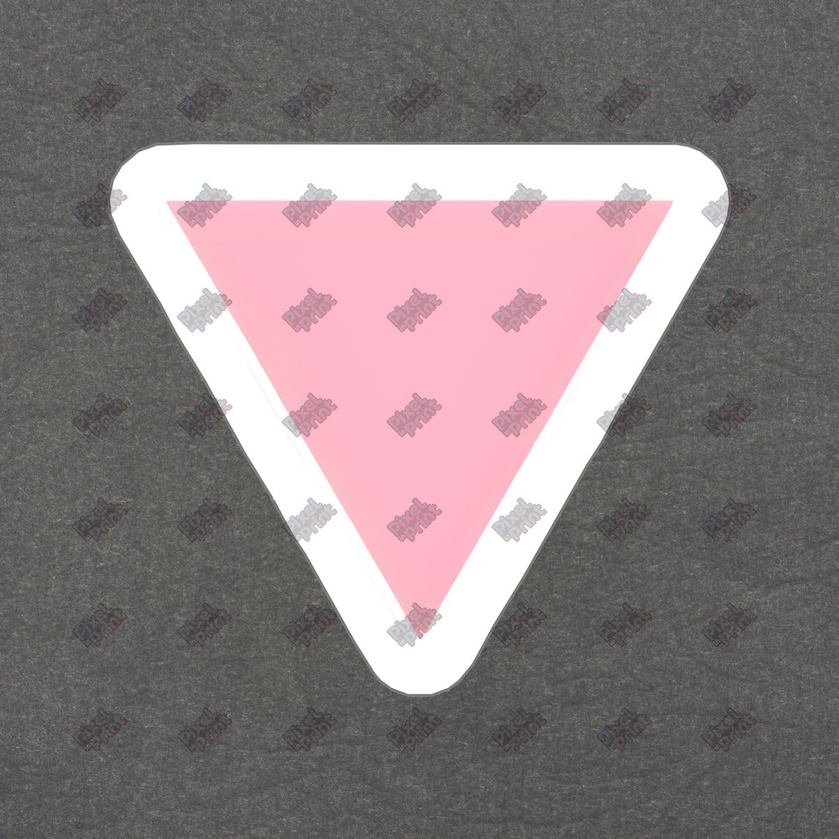 Versatile Pink Triangle Vinyl Sticker Decal Ideal for Home Decor, #923116