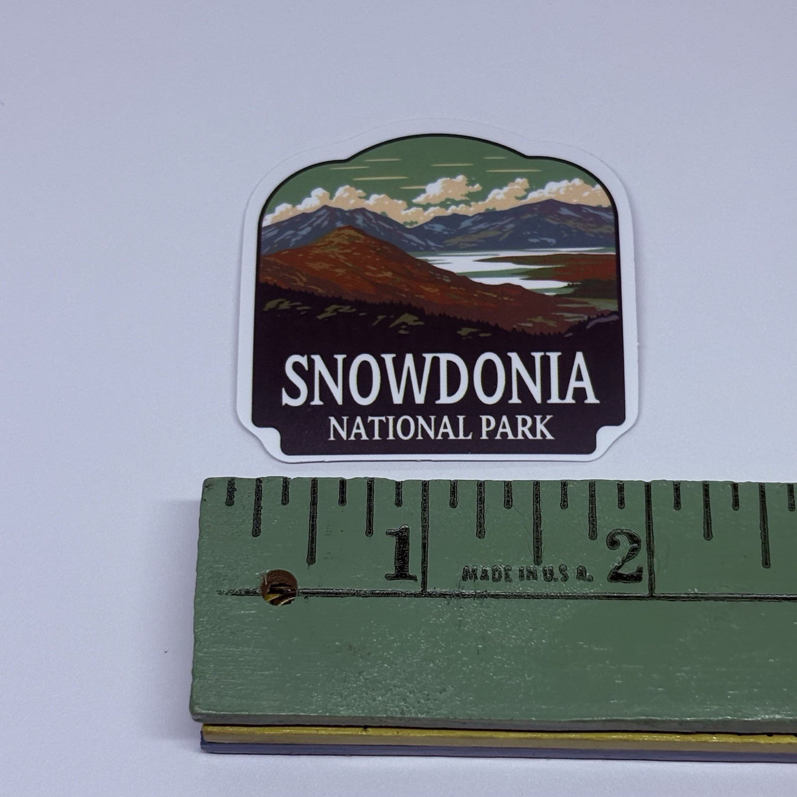 Snowdonia National Park Sticker Wales Tour Travel Art Decal Vinyl Souvenir Tc9