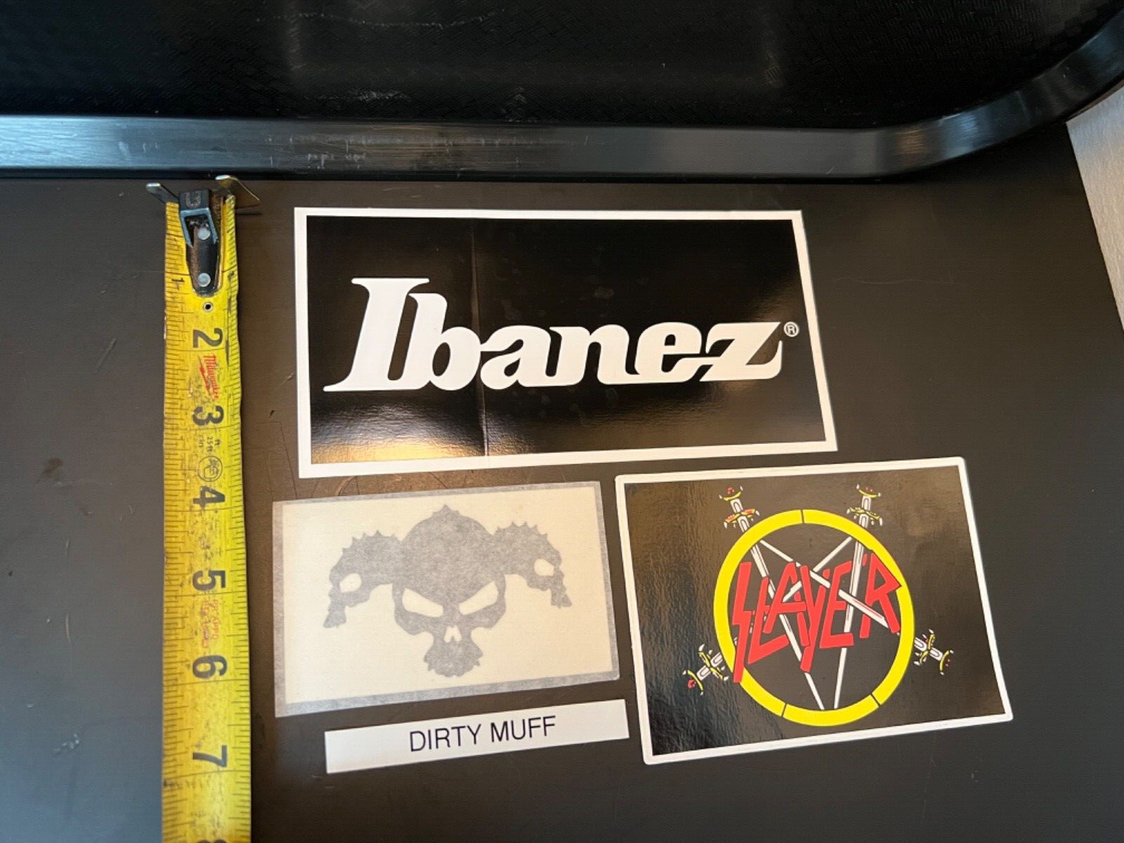 assorted vinyl stickers
