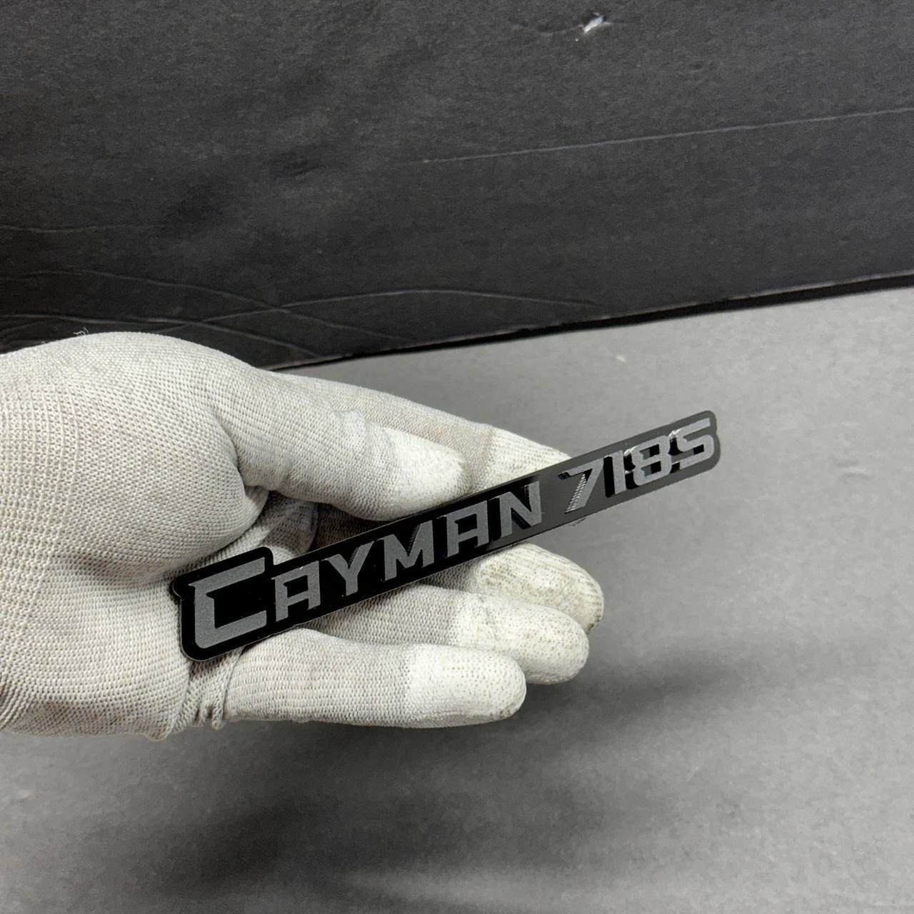 Custom Lazer Cut Car Acrylic Emblem Badge MULTI COLOR Customized Text Names/LOGO