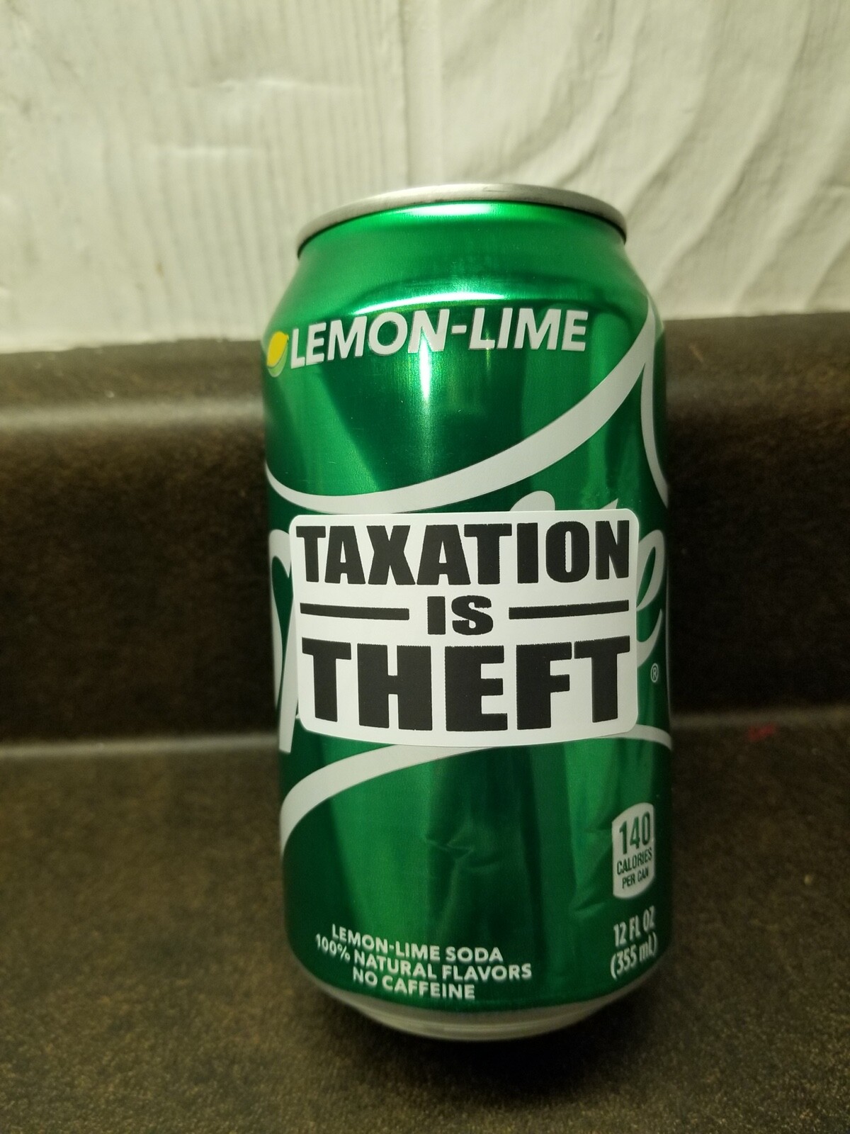 "TAXATION IS THEFT" stickers 25-500Pack Gag prank decal election political