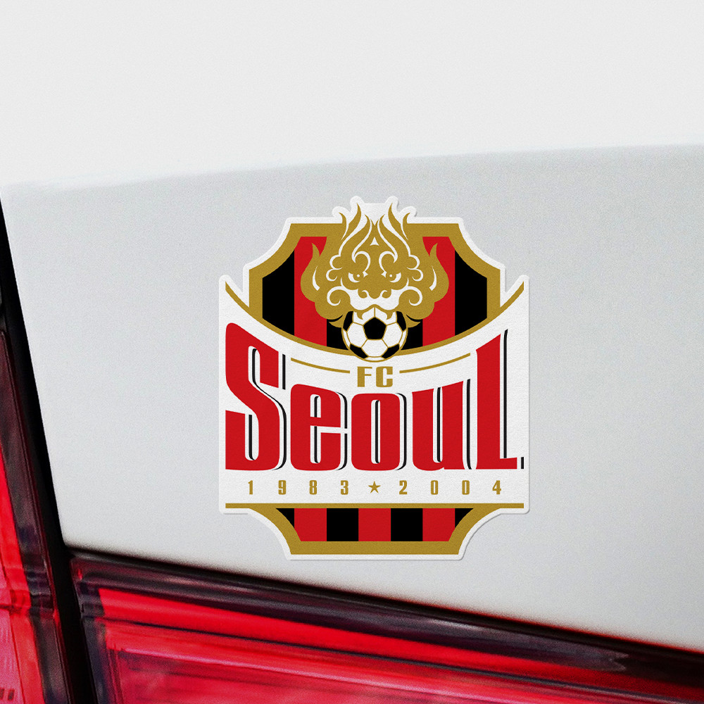 (4 Pack) FC Seoul South Korea Vinyl Sticker Decal Football Asian Soccer K League