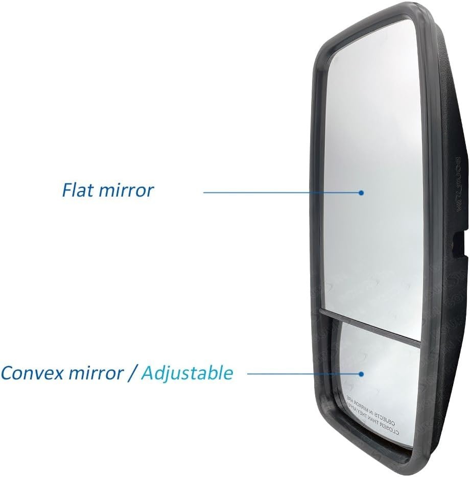 Left & Right Pair Side Mirror for Isuzu NPR NPR-HD NQR NRR GMC Chevy W3500 W4500