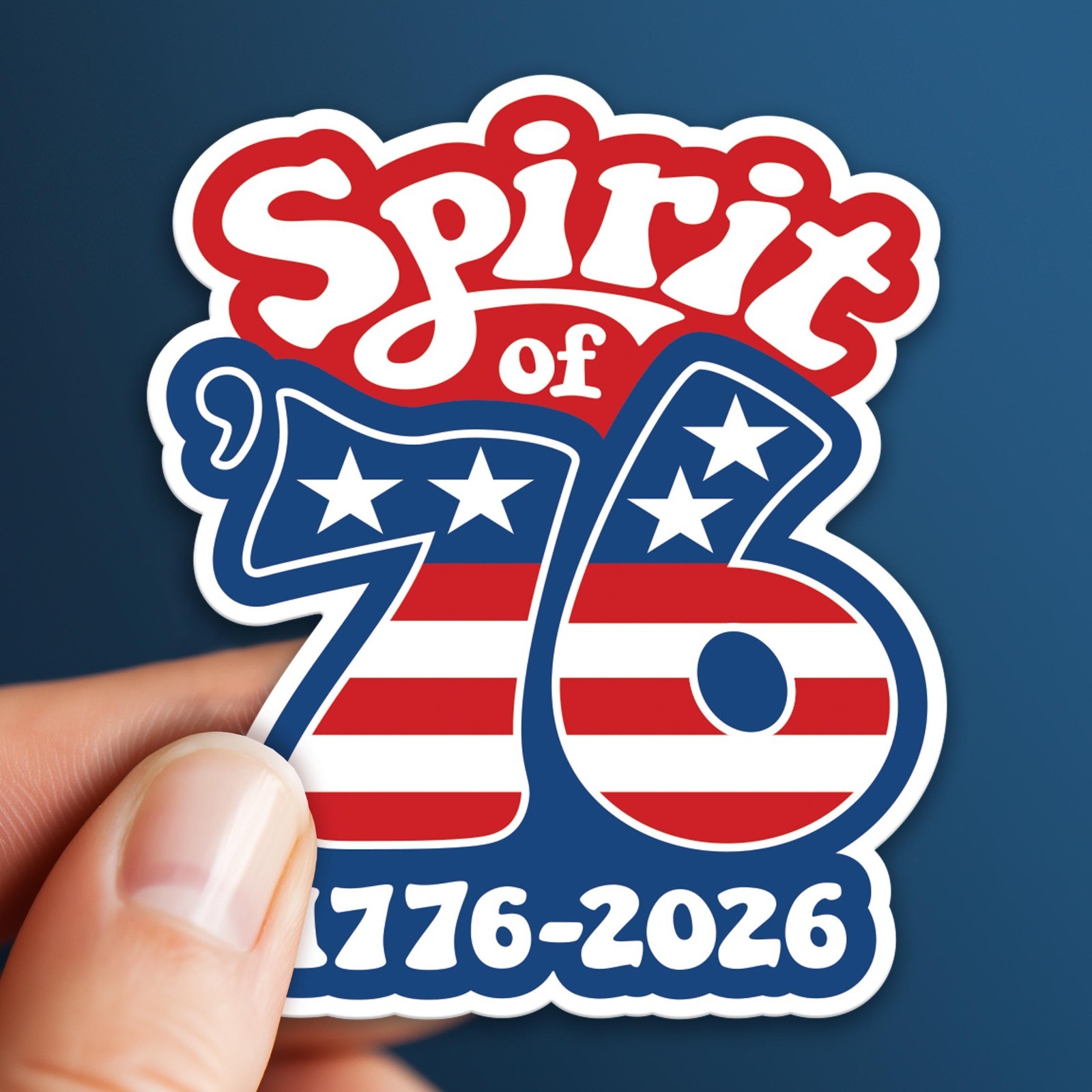 USA Die Cut Stickers – vinyl decals America, Semiquincentennial, 250 Freedom
