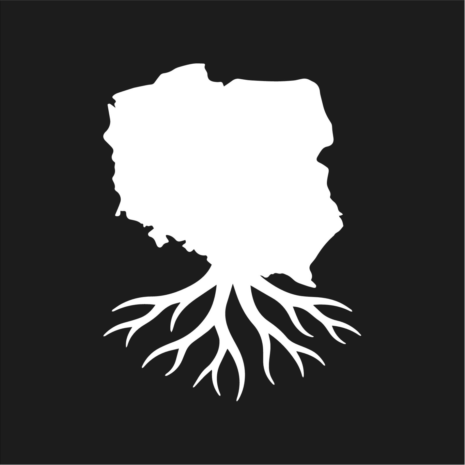 Poland Roots Country Outline Silhouette Vinyl Decal Polish Heritage sticker