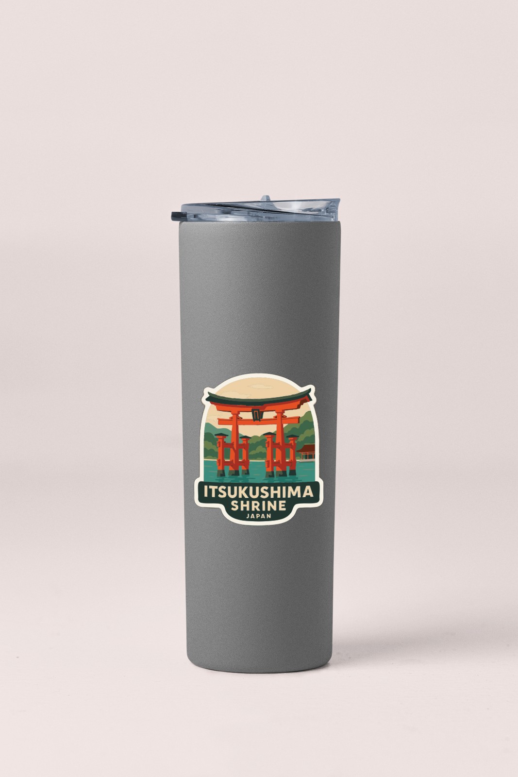 Itsukushima Shrine Japan Sticker Decal Vinyl Die-Cut Symbolic Landmark Design