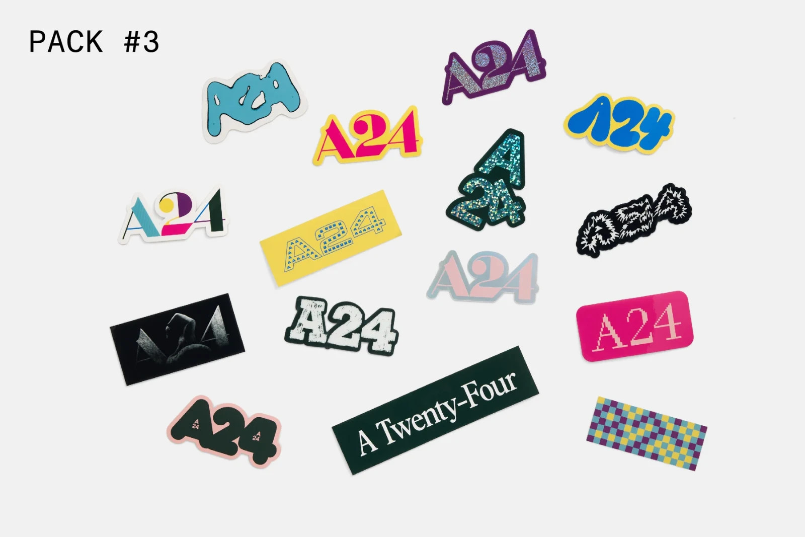 A24 Sticker Pack 3.0 Pack #3