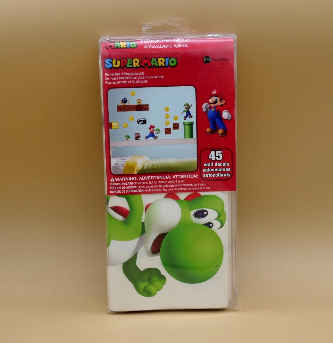Super Mario Bros 45 Wall Decals Nintendo Wallpaper Stickers Mario Game Room