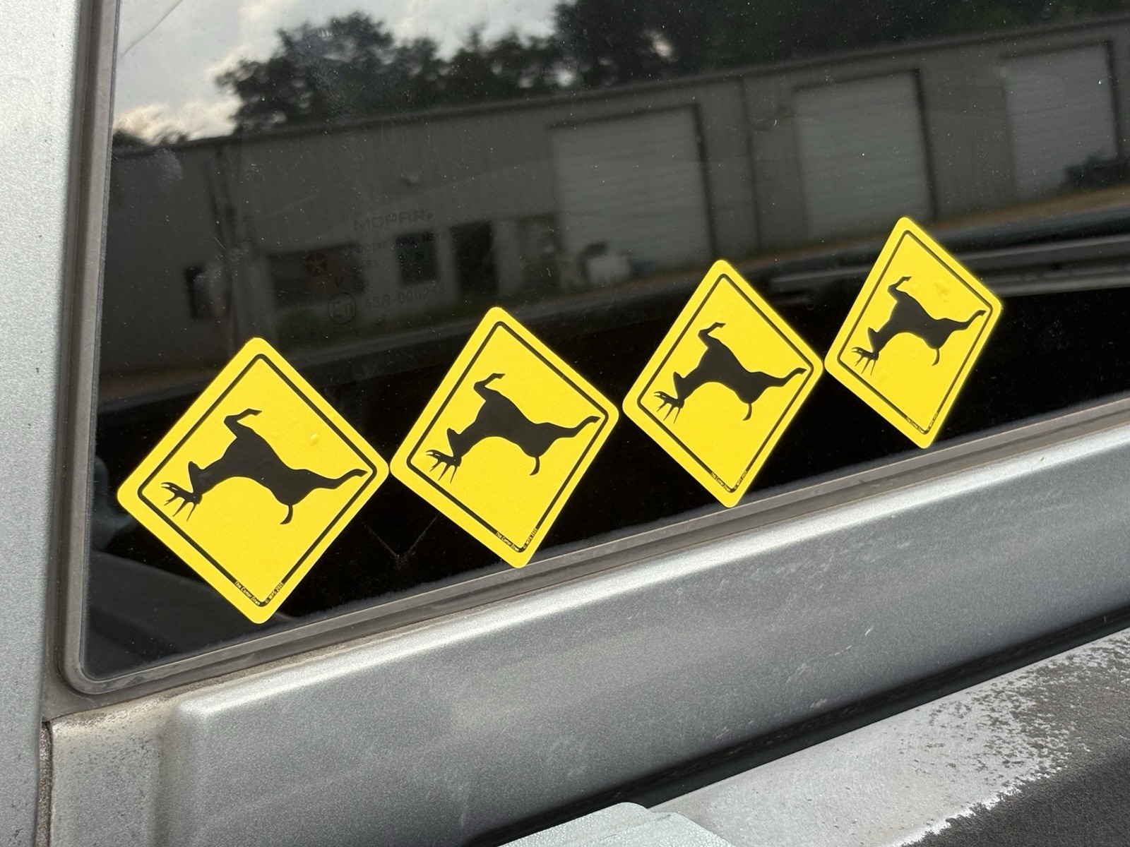 Deer Crossing Stickers (Hit with your vehicle)
