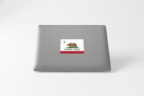 State of California Flag Sticker Decal USA California State