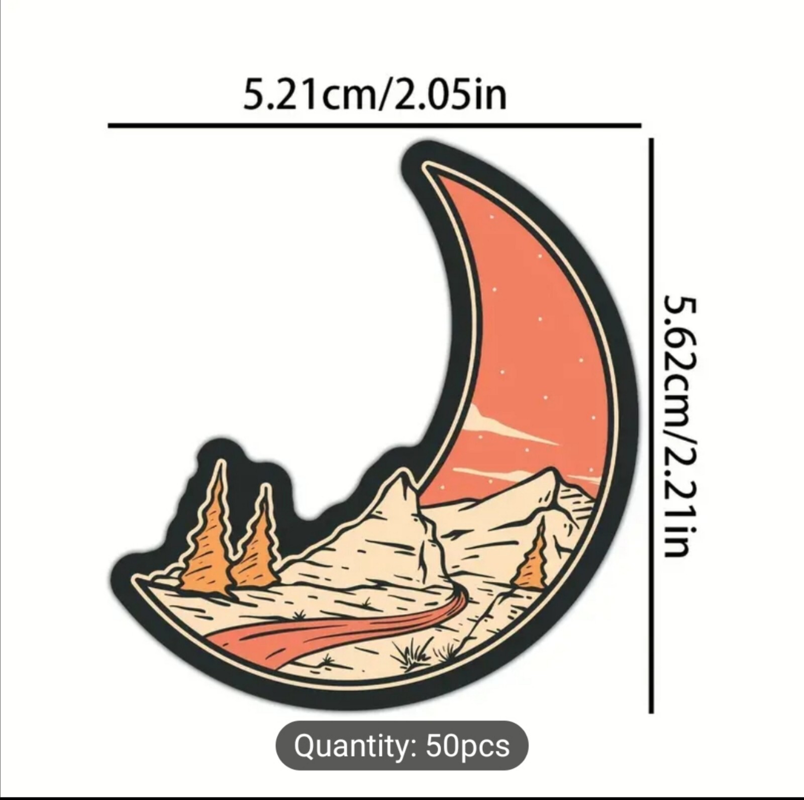 20 PCS Hiking Camping Outdoors Adventure 2 Stickers BRAND NEW