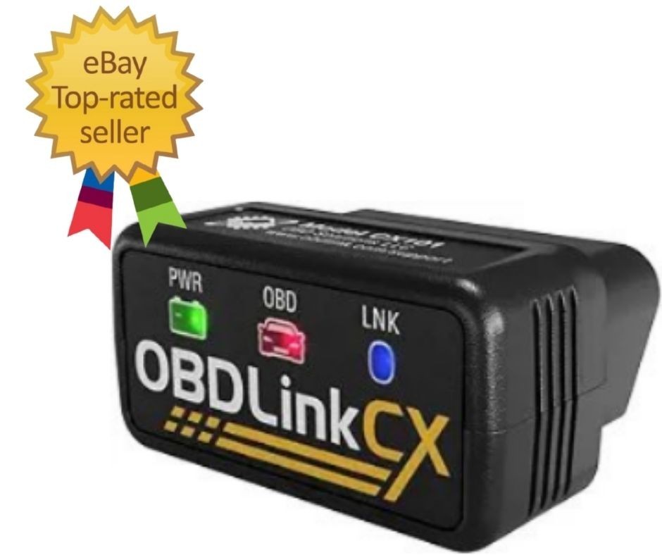 CX Bimmercode Bluetooth 5.1 OBD2 Adapter for BMW/Mini, Works with iPhone/iOS & A