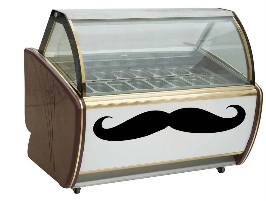 Roller Derby Moustache Mustache Vinyl Wall Sticker Decal