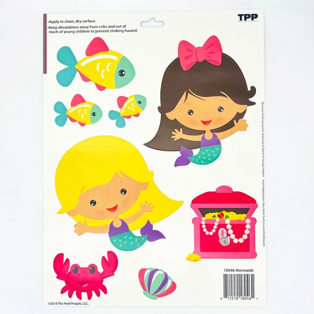 THE PEEL PEOPLE PEEL & STICK WALL DECALS: 6 CHOICES