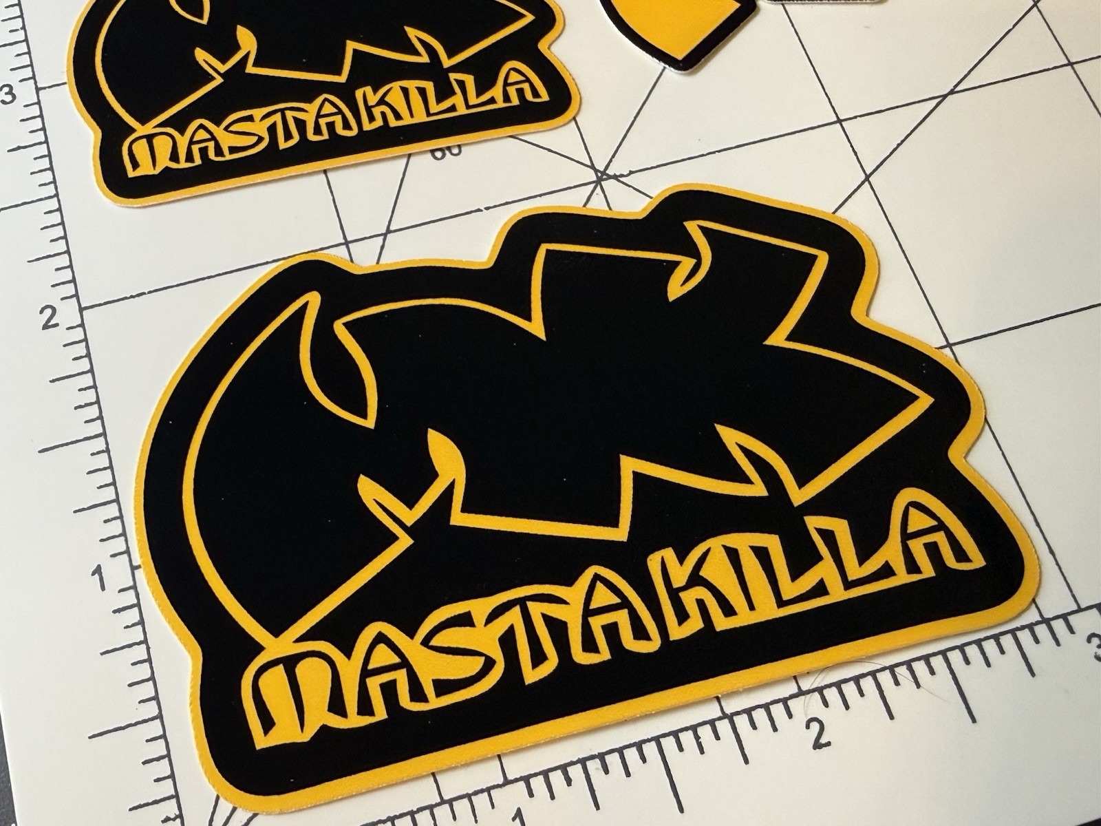 Wu Tang Clan Stickers Masta Killa Stickers Logo 3 Sticker Lot #2 Hip Hop Rap