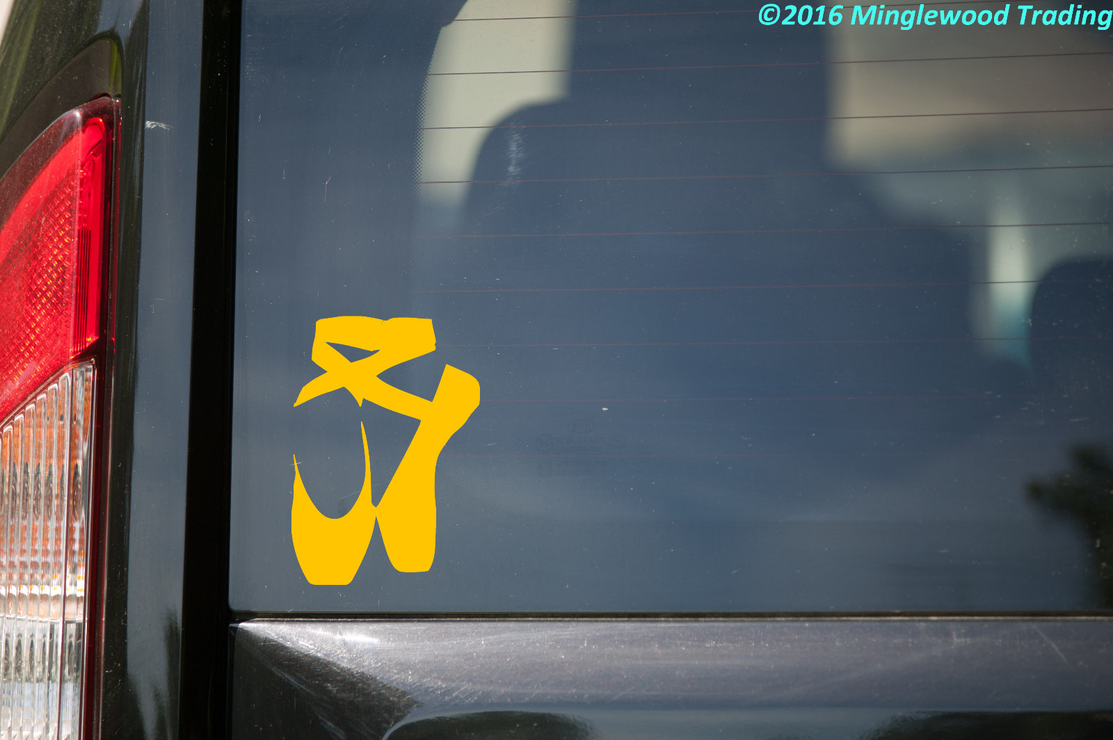 BALLET SHOES Vinyl Decal Sticker – Ballerina Pointe Dance Slippers