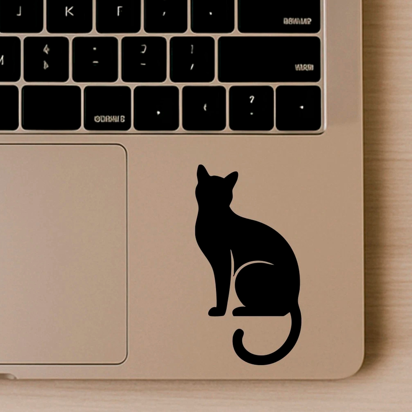 10 Cat Silhouette Vinyl Decals 2×2 Each Minimalist Set White or Black Cute Cat