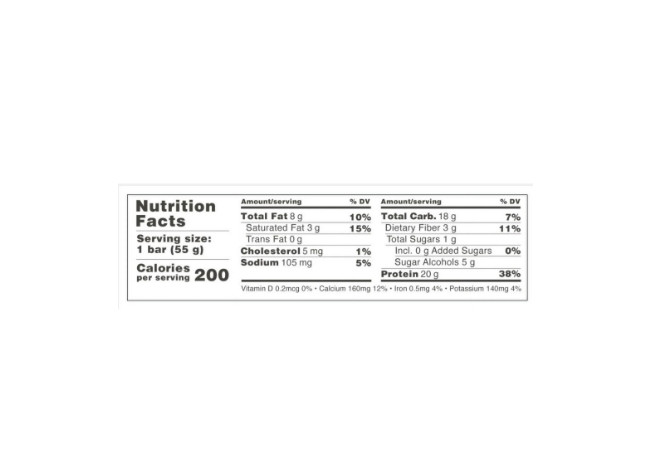 Barebells Protein Bars with 20g High Protein, 1.9oz Bars, Salty Peanut – 4 Count