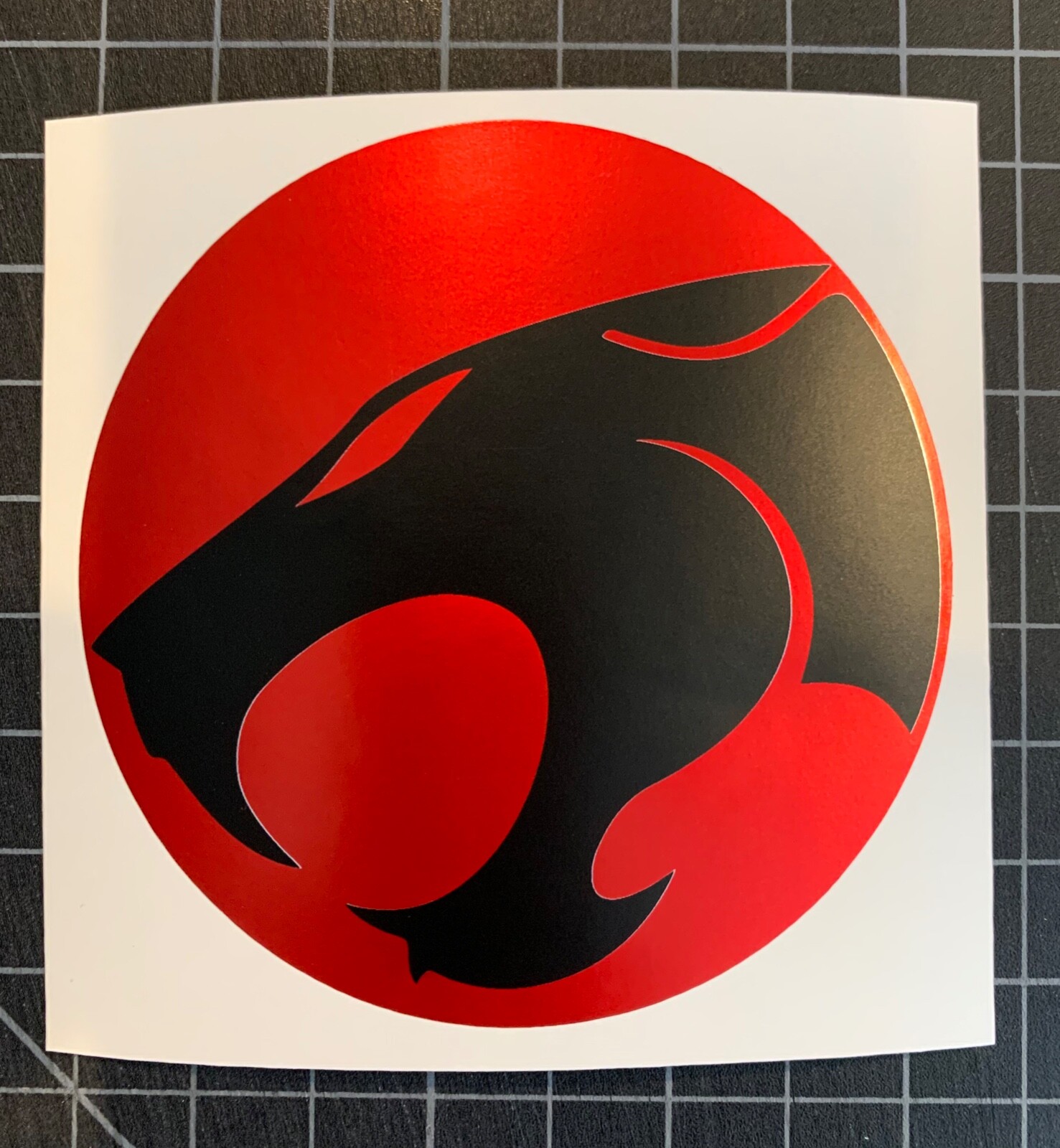 1980s Cartoons: Thundercats Logo Decal