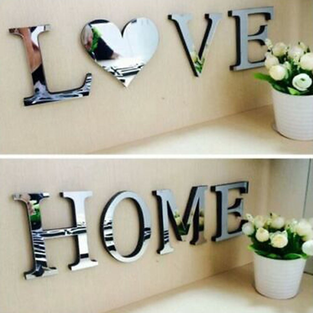 Contemporary Art Decor Sticker for Elegant Home Furniture Mirror Tiles