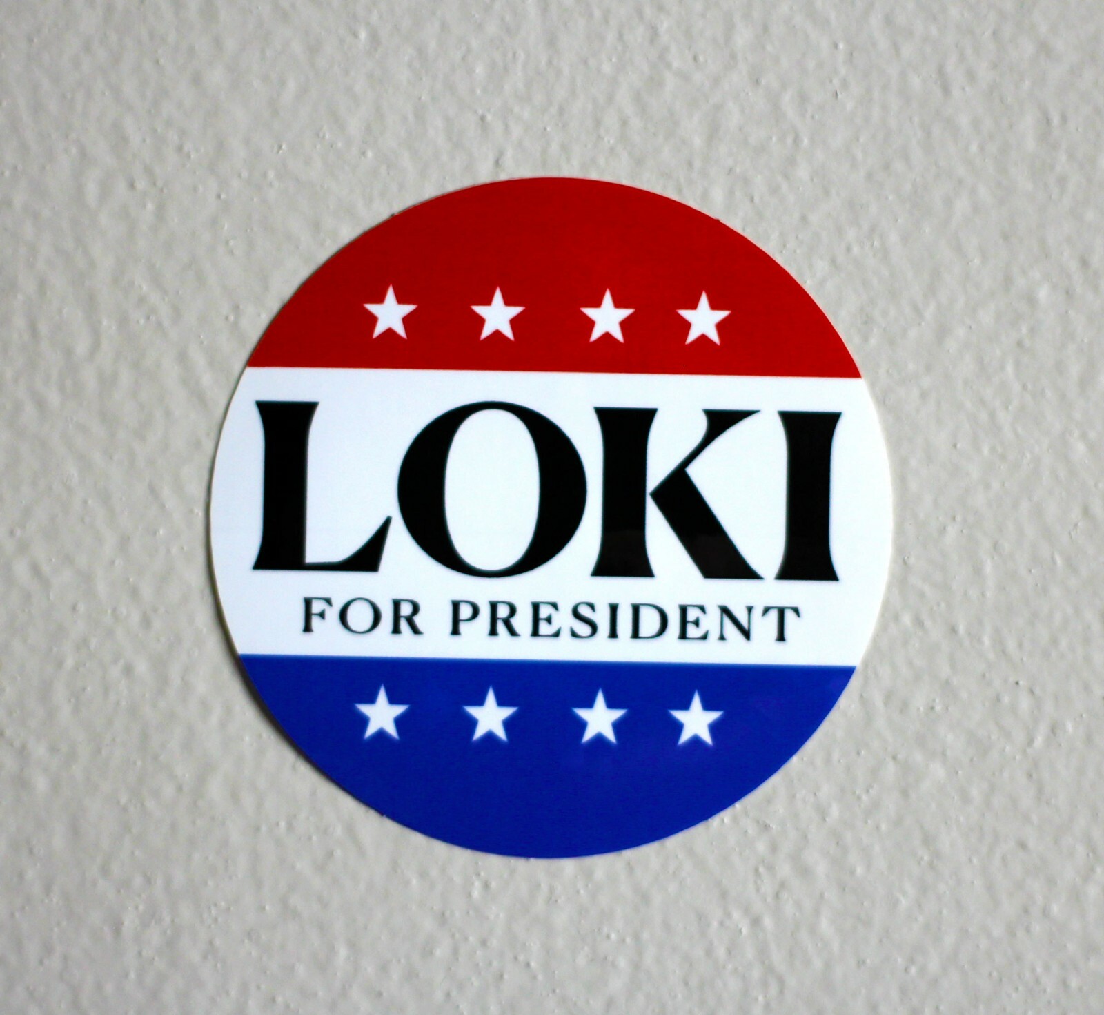 Funny Bumper Sticker Loki for President Vote Loki BeLIEve Car JDM Truck