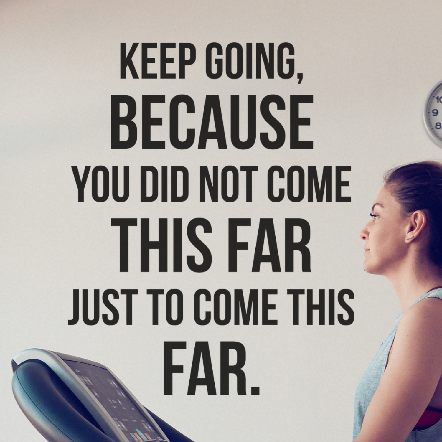 Motivational Wall Decal Quote – Keep Going – Inspirational Home or Gym Decor