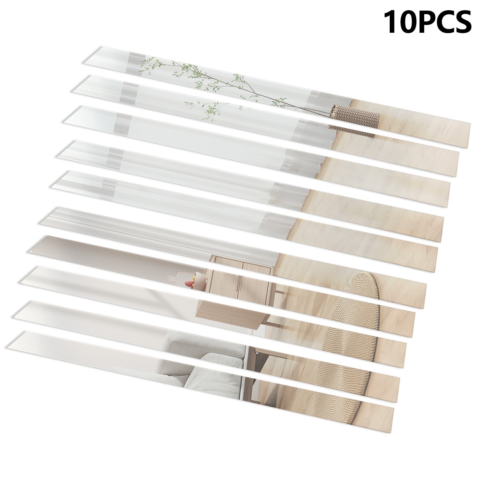 Wall Sticker Decal Accessories Acrylic Dining Room Living Room Long Strip