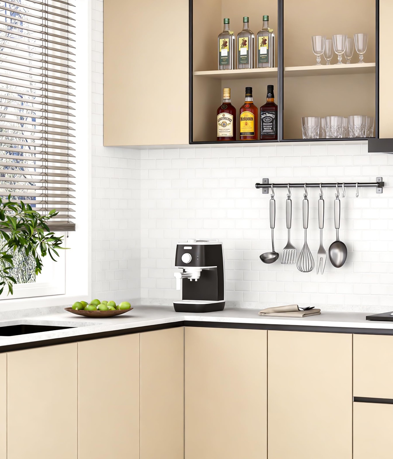 Peel and Stick Backsplash for Kitchen: Self Adhesive Wall Tiles for Bathroom …
