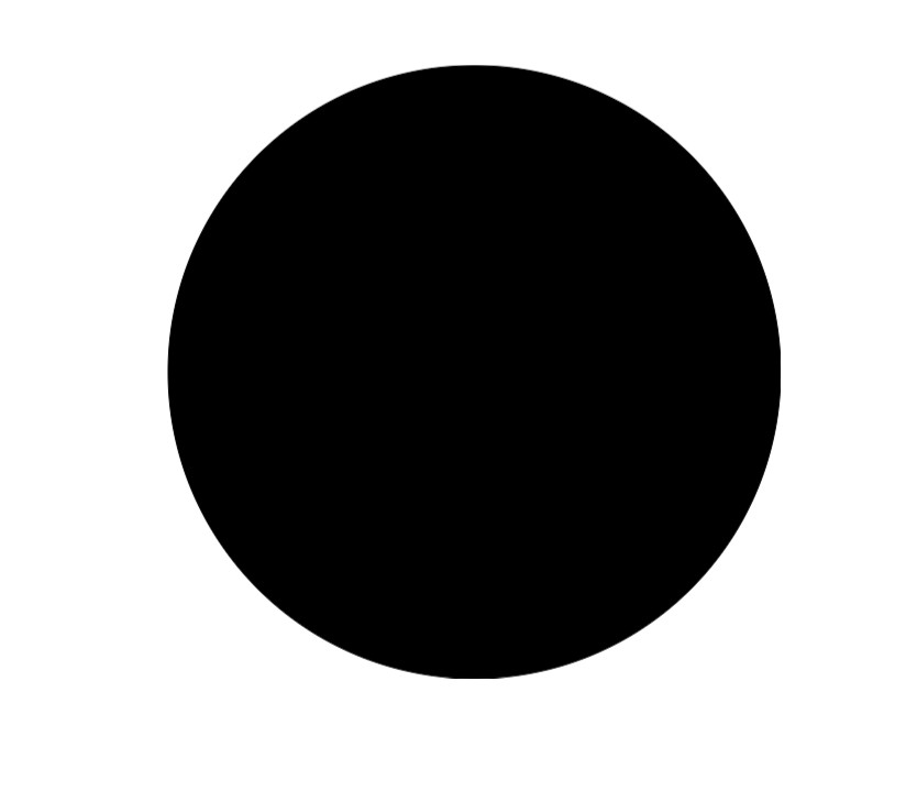 Set of two Circles Vinyl Die Cut Decal Stickers – Round Dot Spot Shape