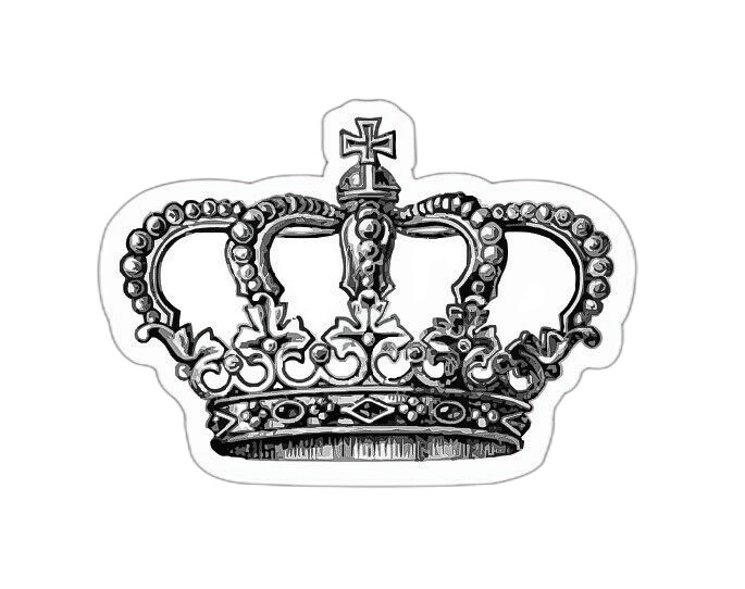 Crown Jewels Of Royalty Sticker Decal