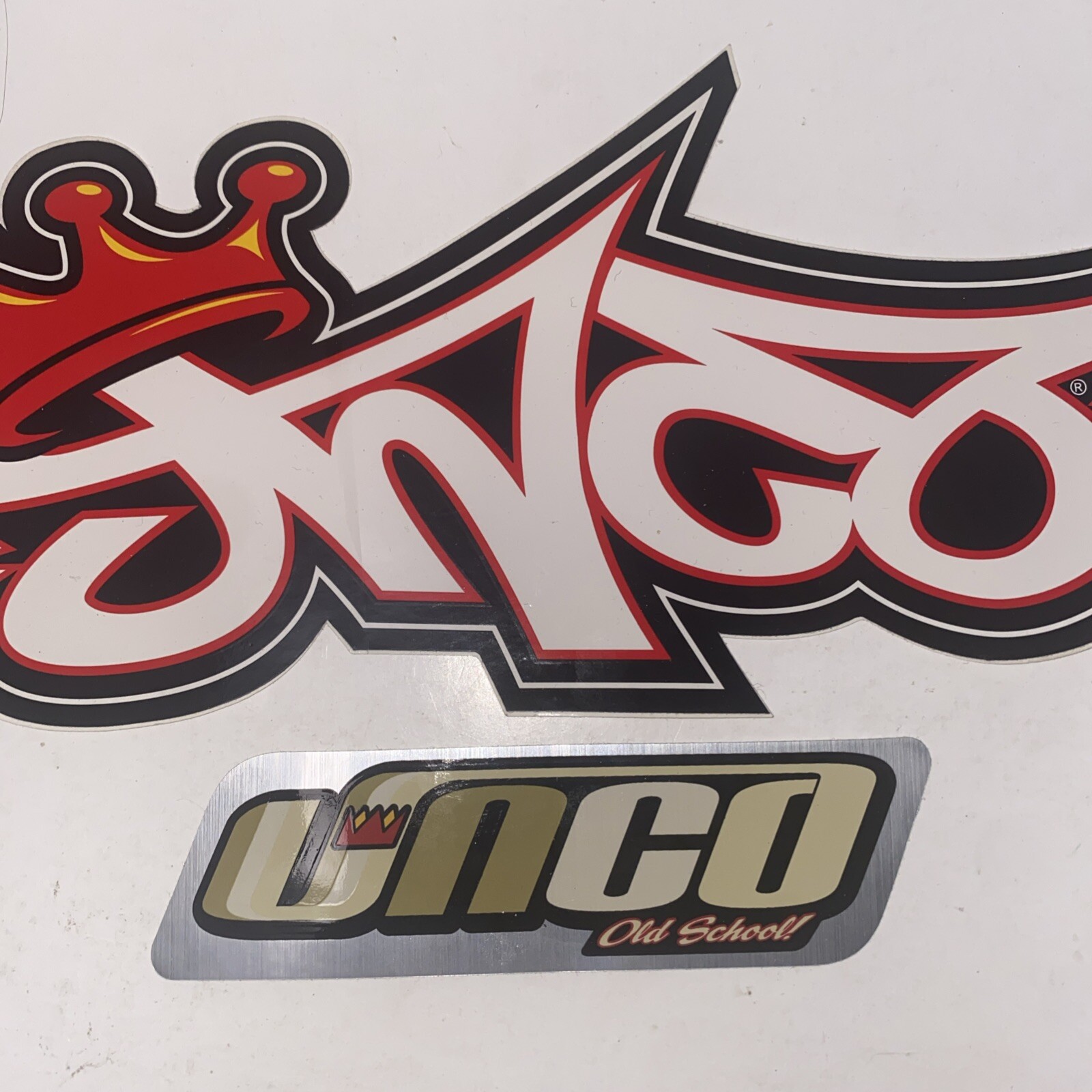 Jnco Stickers LOT of 2 Old School Raver Dance EDM Crown Festival Graffiti DnB